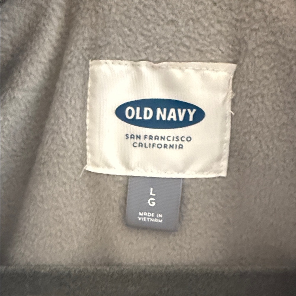 Old Navy Gray Puffer Vest - Picture 2 of 6